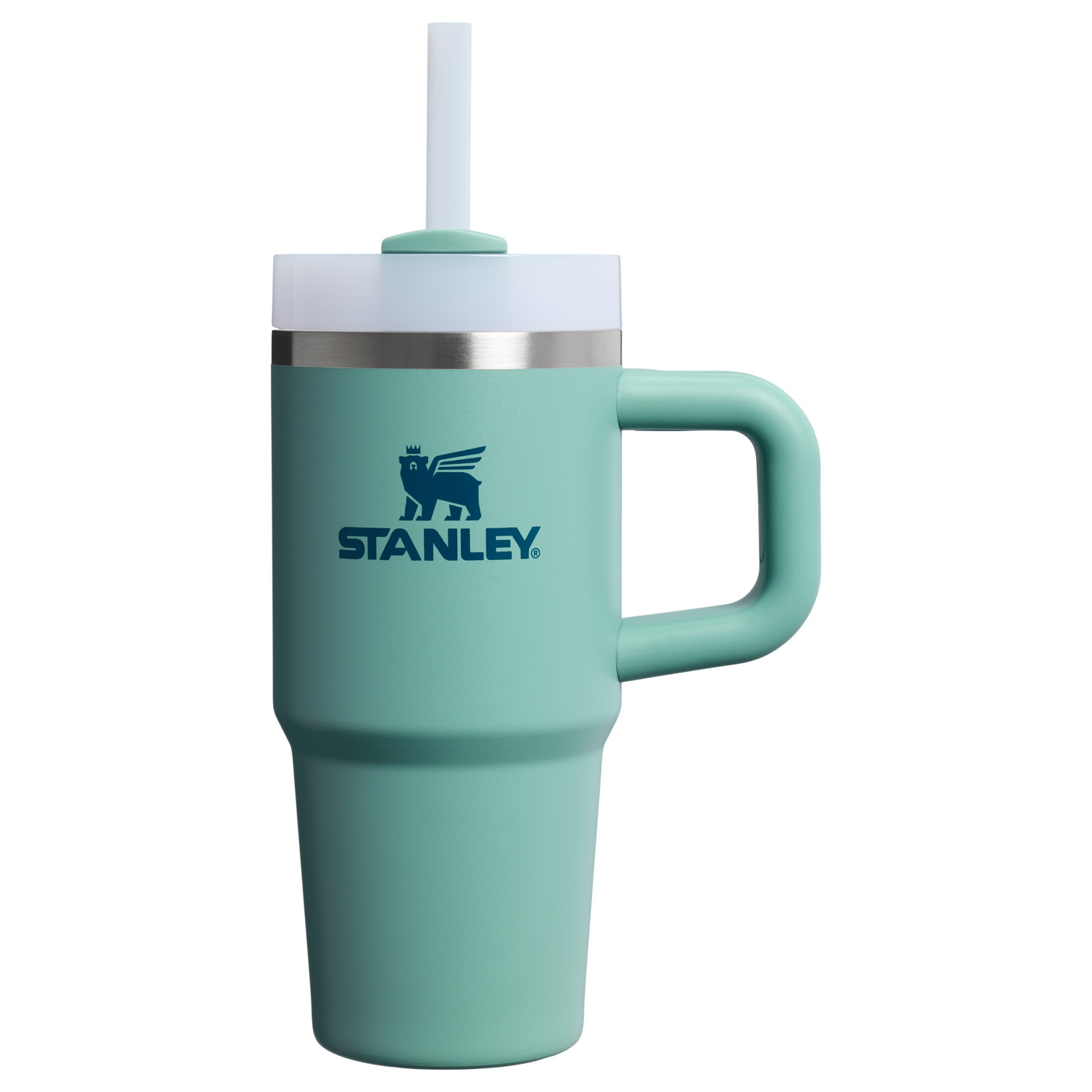 Large Capacity The Quencher H2.O Flowstate Tumbler D068Z - Double-Wall Vacuum Insulated Travel Tumbler with Straw - Spring Green
