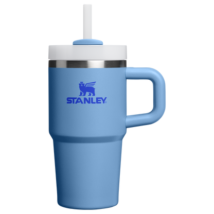 Insulated Travel The Quencher H2.O Flowstate Tumbler | Stanley Create D274S - 40oz Large Capacity Car-Cup Friendly Quencher - Blue Sky