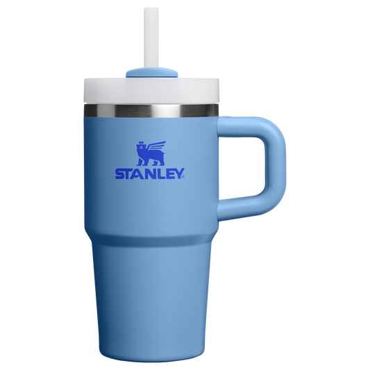 Insulated Travel The Quencher H2.O Flowstate Tumbler | Stanley Create D274S - 40oz Large Capacity Car-Cup Friendly Quencher - Blue Sky