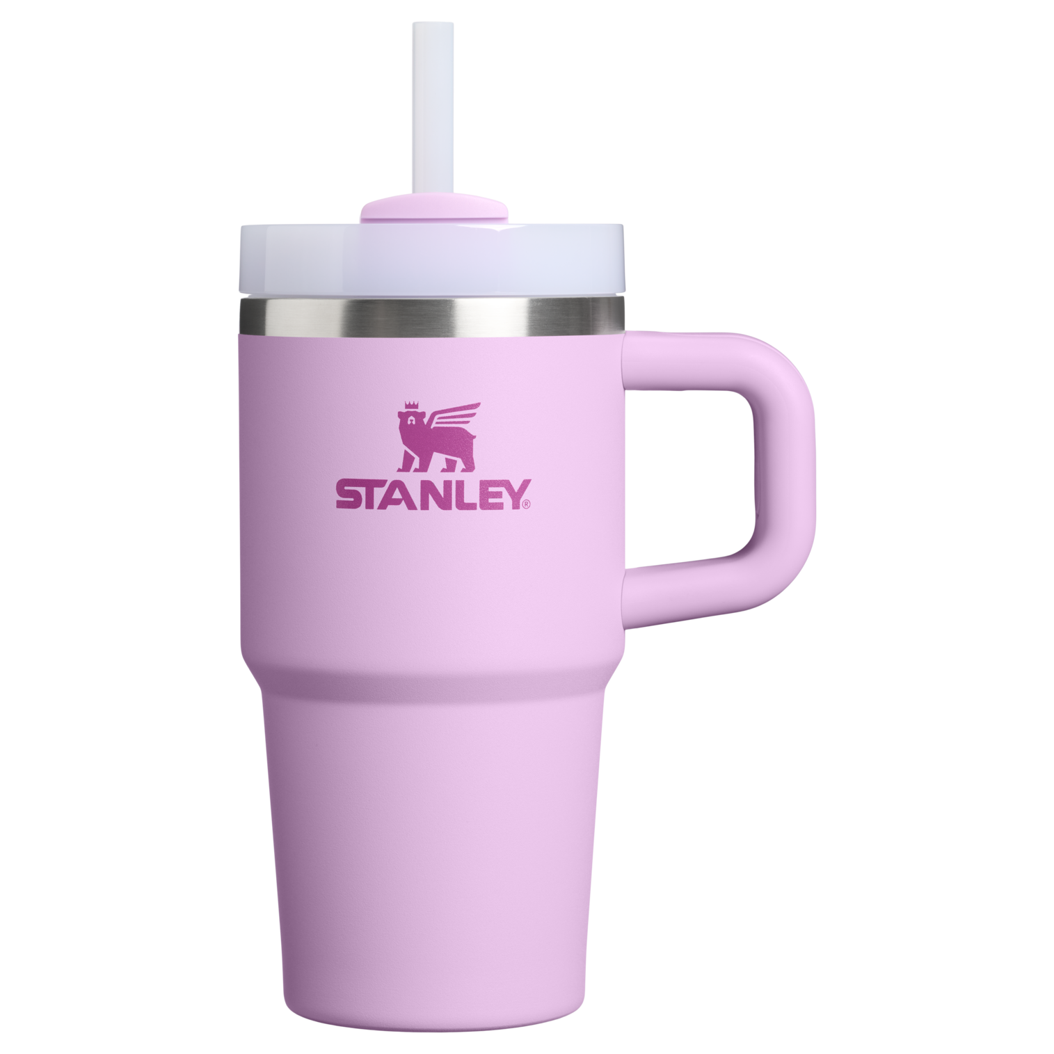 Insulated Travel The Quencher H2.O Flowstate Tumbler | Stanley Create D274S - 40oz Large Capacity Car-Cup Friendly Quencher - Soft Orchid