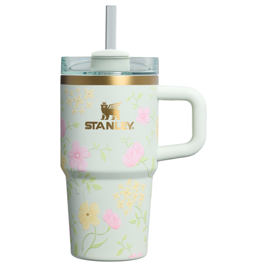 Double-Wall Vacuum The Easter Quencher H2.0  Flowstate Tumbler D259S - Double-Wall Vacuum Insulated Travel Tumbler with Straw - Spring Blossoms