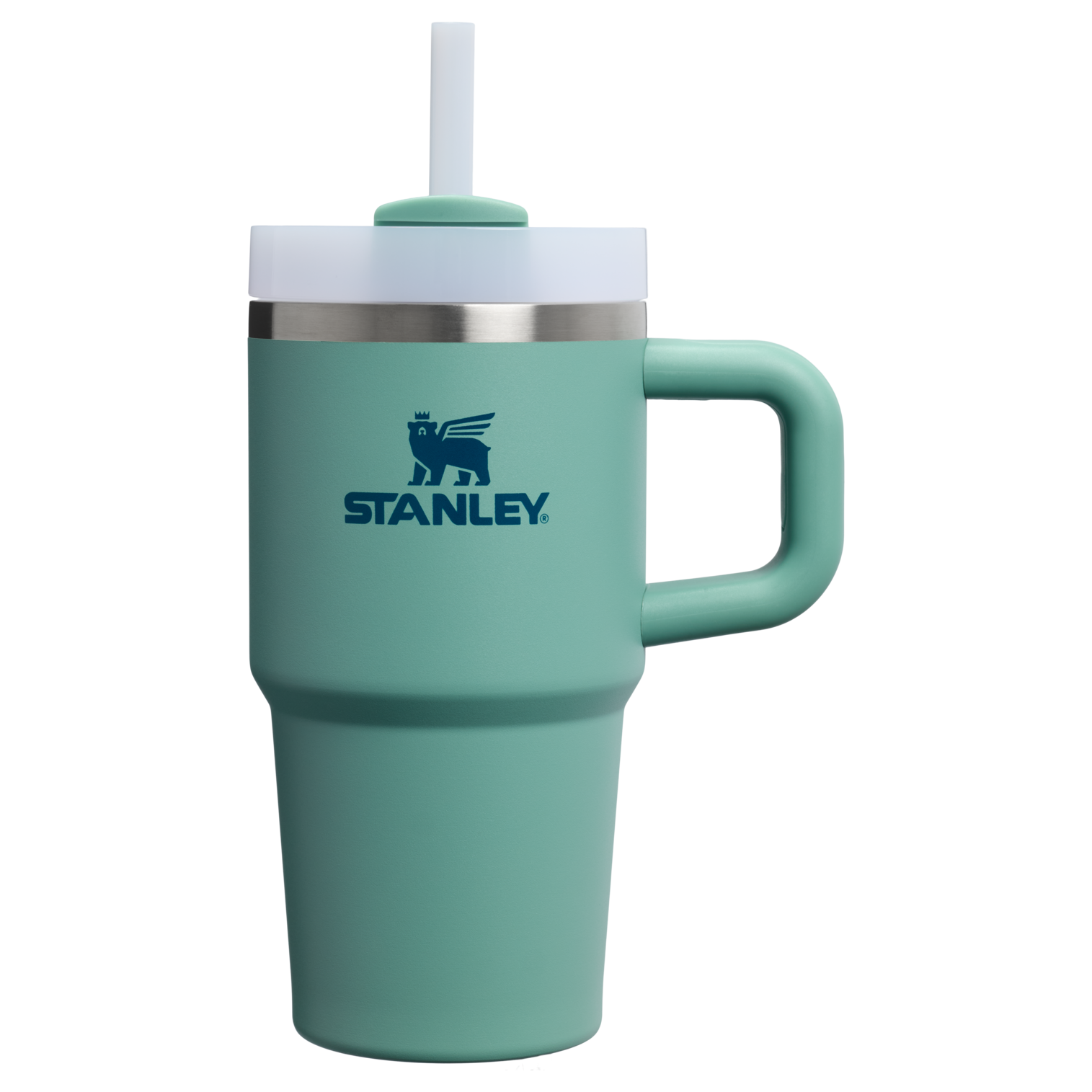 Insulated Travel The Quencher H2.O Flowstate Tumbler | Stanley Create D274S - 40oz Large Capacity Car-Cup Friendly Quencher - Spring Green