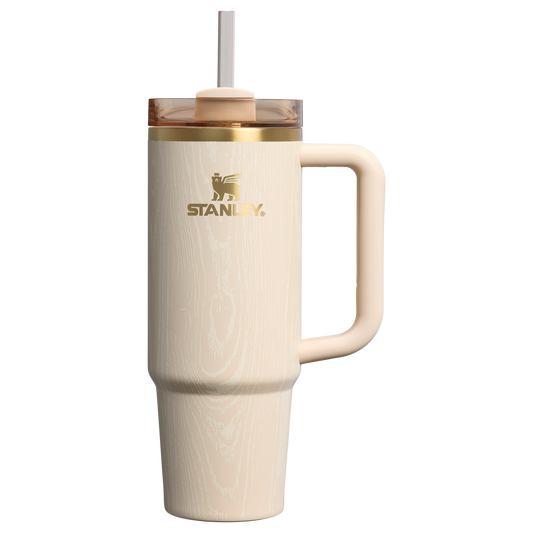 Car-Cup Friendly The Cheers & Cheer Quencher H2.0 Flowstate Tumbler D189S - FlowState 3-Position Lid Insulated Travel Mug - Birch Woodgrain
