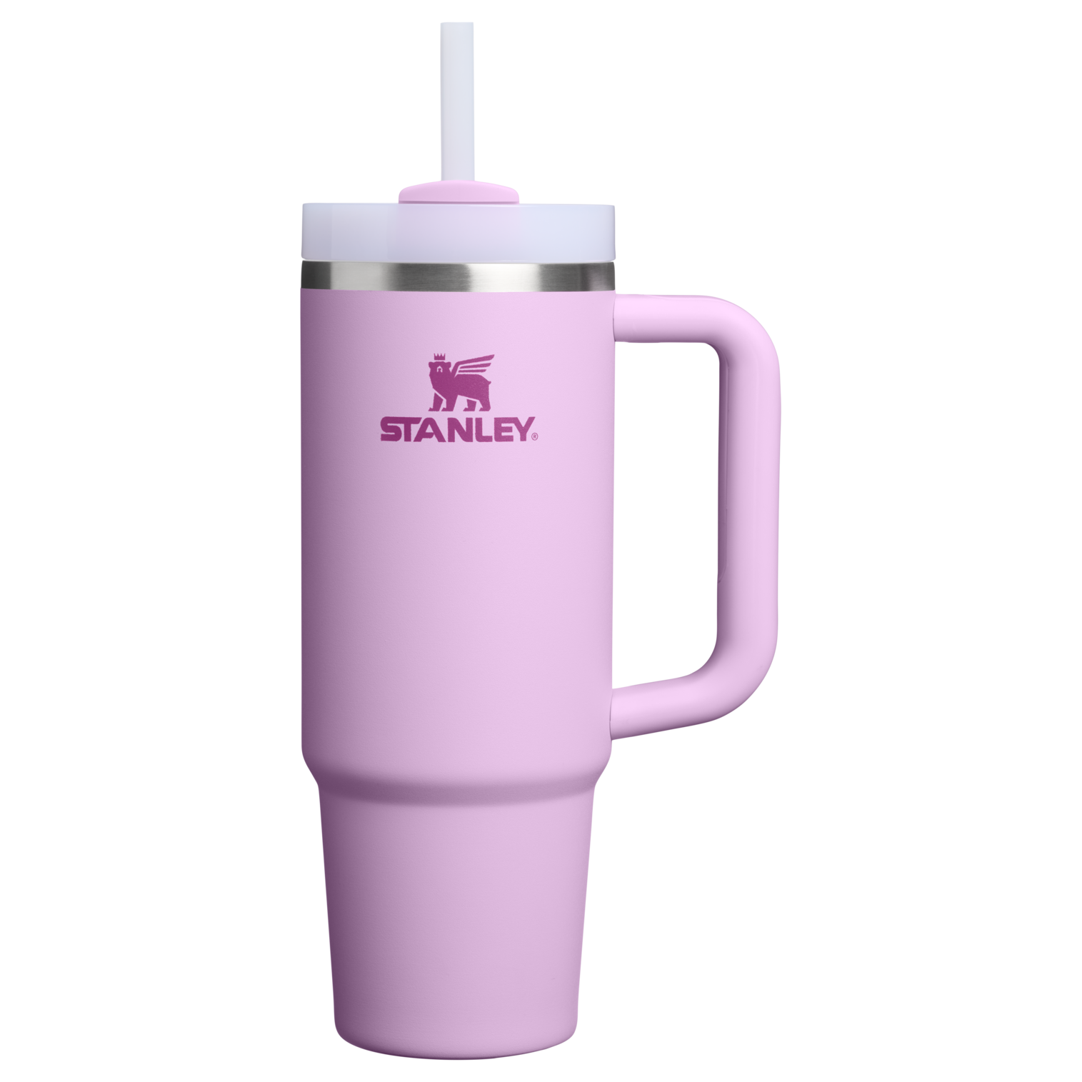 Splash-Resistant FlowState The Quencher H2.0 Flowstate Tumbler D051L - FlowState 3-Position Lid Insulated Travel Mug - Soft Orchid