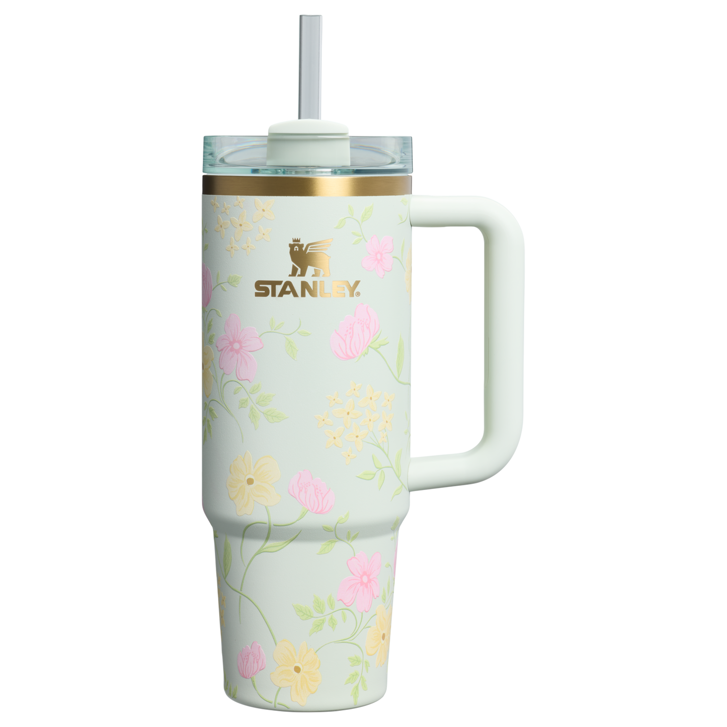 Insulated Travel The Easter Quencher H2.0 Flowstate Tumbler D257F - 40oz Large Capacity Car-Cup Friendly Quencher - Spring Blossoms