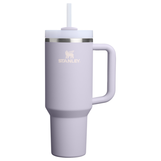 Insulated Travel The Quencher H2.0 Flowstate Tumbler D050X - 40oz Large Capacity Car-Cup Friendly Quencher - Purple Dust