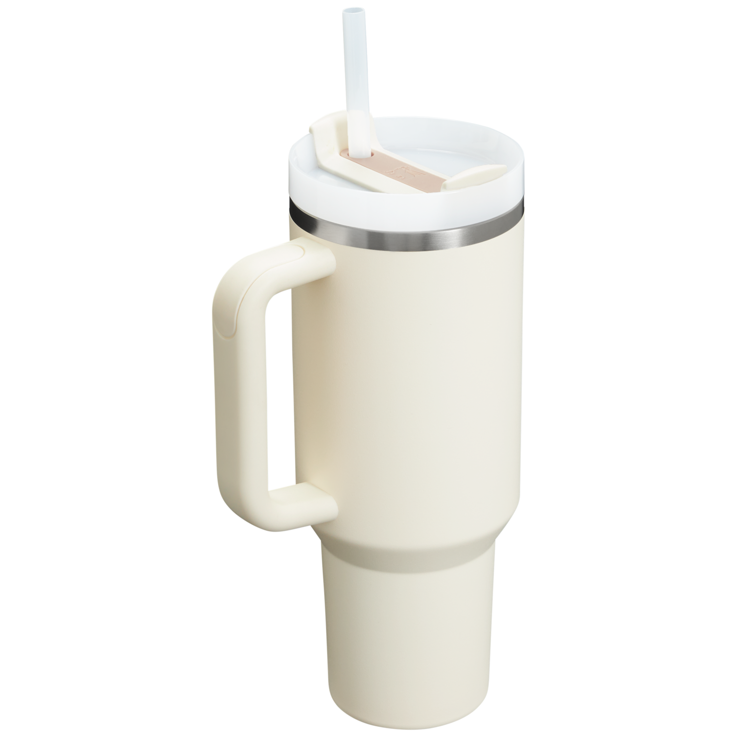 Splash-Resistant FlowState The Quencher H2.0 Flowstate Tumbler  | Stanley Create D332L - Double-Wall Vacuum Insulated Travel Tumbler with Straw Detail