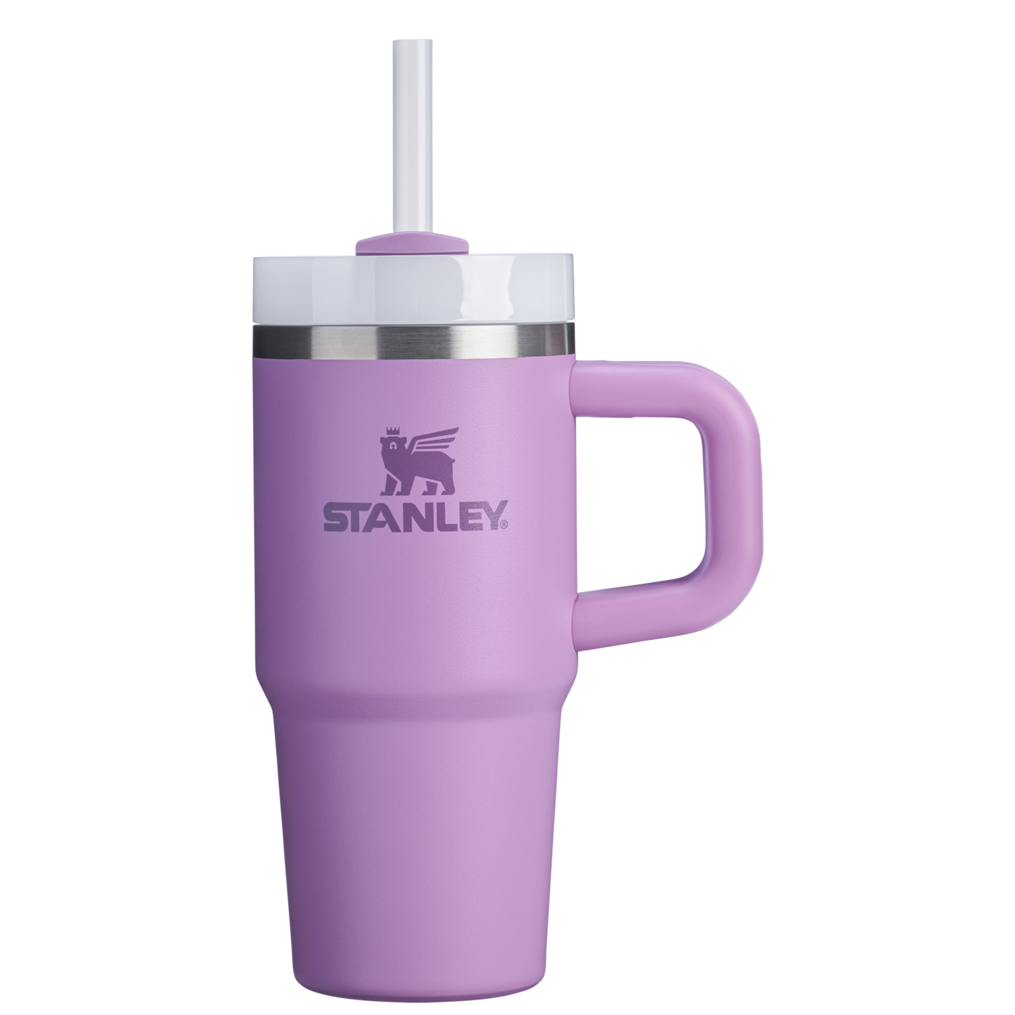 Large Capacity The Quencher H2.O Flowstate Tumbler D068Z - Double-Wall Vacuum Insulated Travel Tumbler with Straw - Lilac