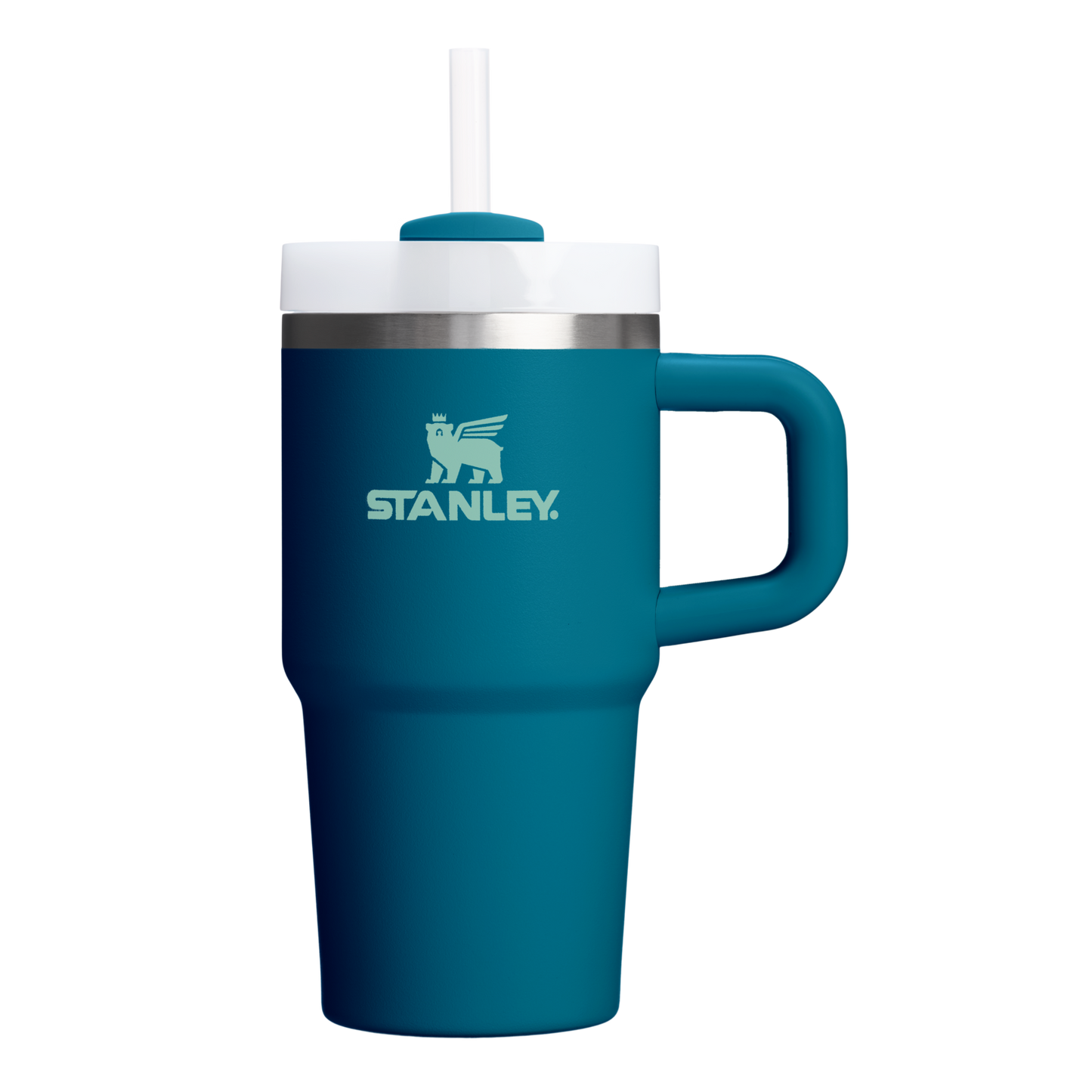 Insulated Travel The Quencher H2.O Flowstate Tumbler D251V - Double-Wall Vacuum Insulated Travel Tumbler with Straw Detail