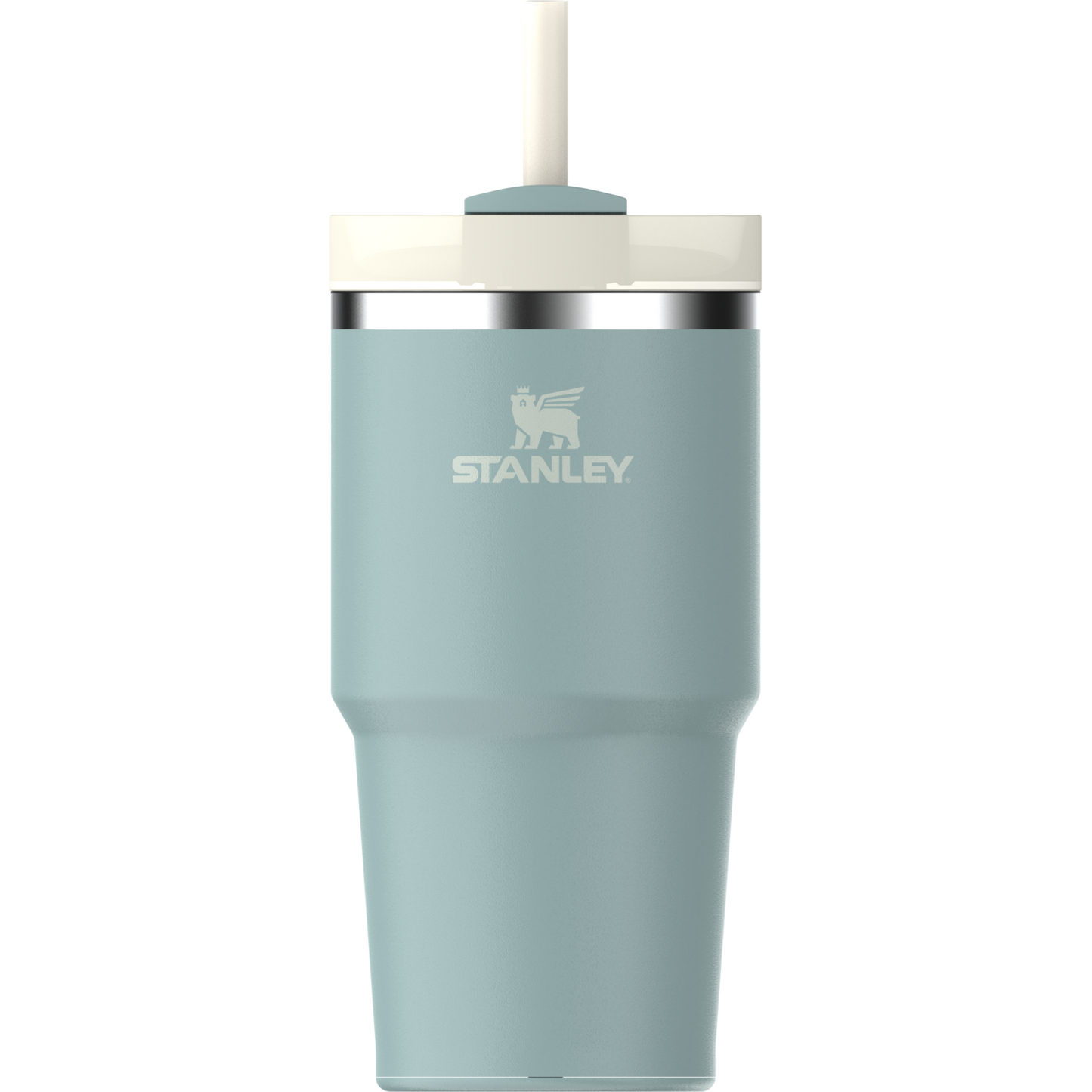 Splash-Resistant FlowState The Quencher H2.0 Flowstate Tumbler D030T - Double-Wall Vacuum Insulated Travel Tumbler with Straw Detail