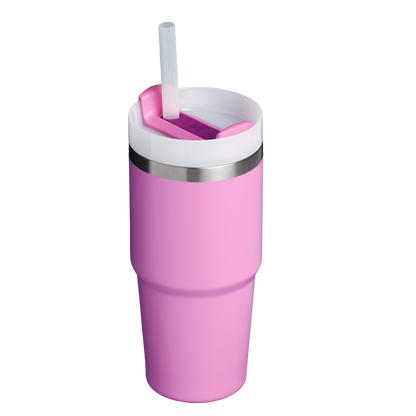 Insulated Travel The Quencher H2.0 Flowstate Tumbler D214X - Double-Wall Vacuum Insulated Travel Tumbler with Straw Detail