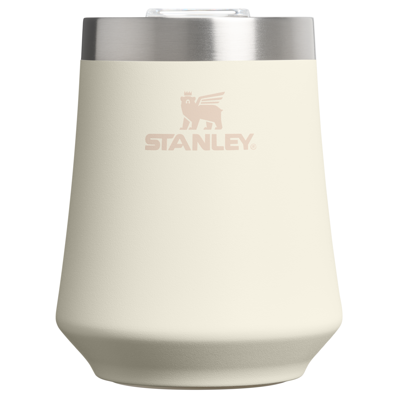 Premium Matte The Reserve Wine Tumbler | Stanley Create D302P - Reserve Collection Stainless Steel Whiskey Cup - Cream