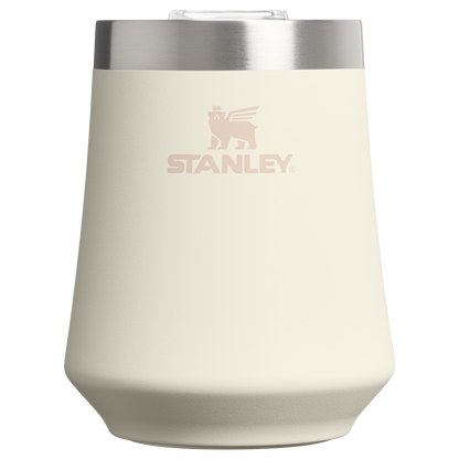 Premium Matte The Reserve Wine Tumbler | Stanley Create D302P - Reserve Collection Stainless Steel Whiskey Cup - Cream