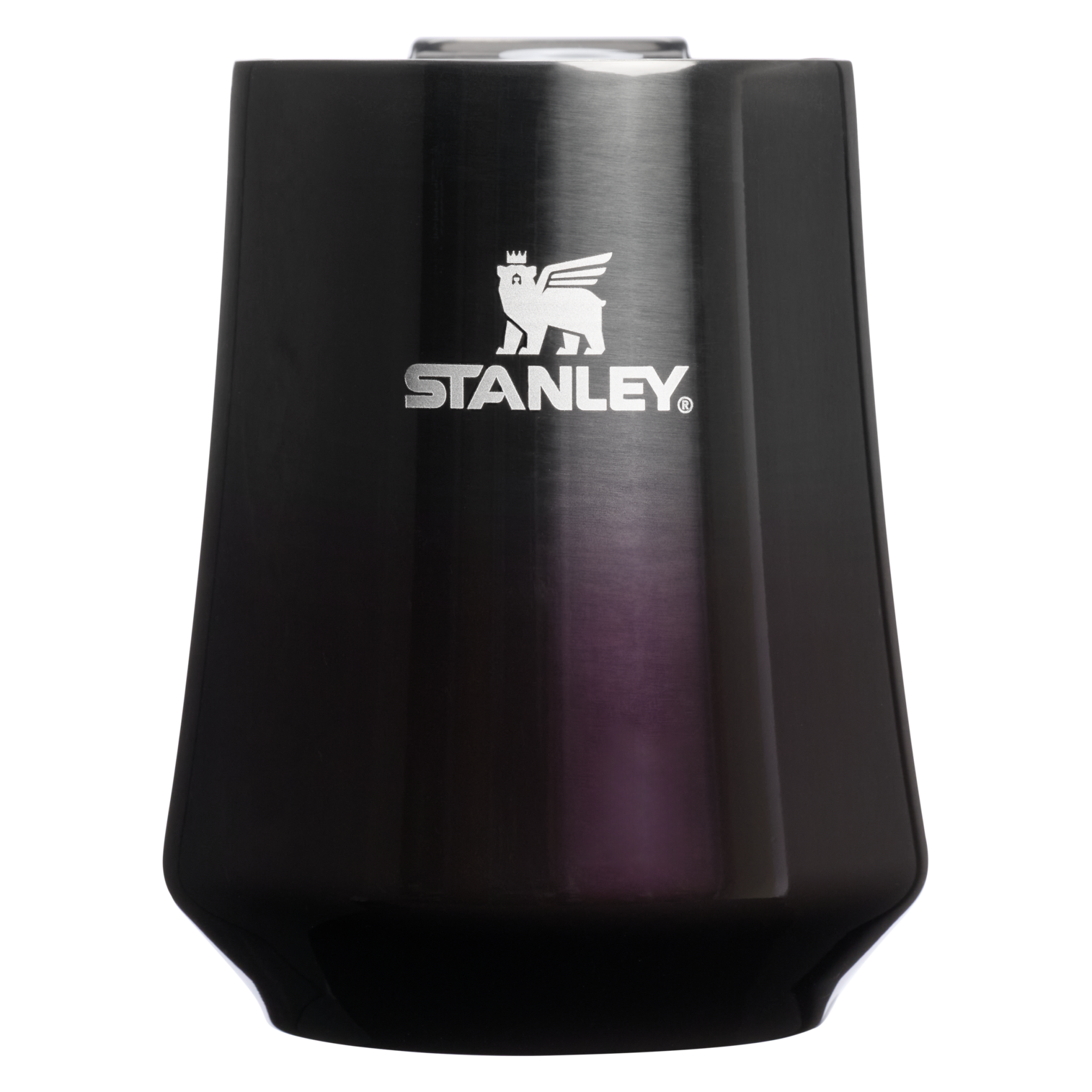 Elegant Stemless The Halloween Reserve Wine Tumbler D364P - Elegant Stemless Vacuum Insulated Wine Tumbler - Purple Night Shine