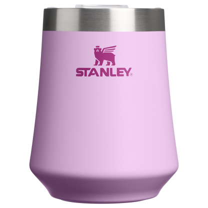 Shatterproof Luxury The Reserve Wine Tumbler D125V - Elegant Stemless Vacuum Insulated Wine Tumbler - Soft Orchid
