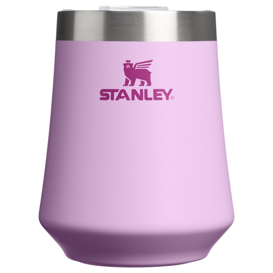 Shatterproof Luxury The Reserve Wine Tumbler D125V - Elegant Stemless Vacuum Insulated Wine Tumbler - Soft Orchid