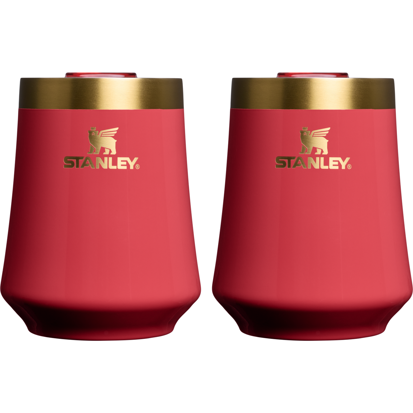 Premium Matte The Cheers & Cheer Reserve Wine Tumbler | 2-pack D190T - Elegant Stemless Vacuum Insulated Wine Tumbler Detail