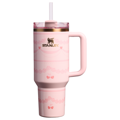 Double-Wall Vacuum The Valentine’s Day Quencher H2.0 Flowstate Tumbler D231T - FlowState 3-Position Lid Insulated Travel Mug - Pink Velvet Cake